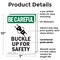 Signmission Safety Culture Sign, 7 in Width, Plastic, Rectangle OS-2PACK-BC-P-710-V-10104 - alternate 2